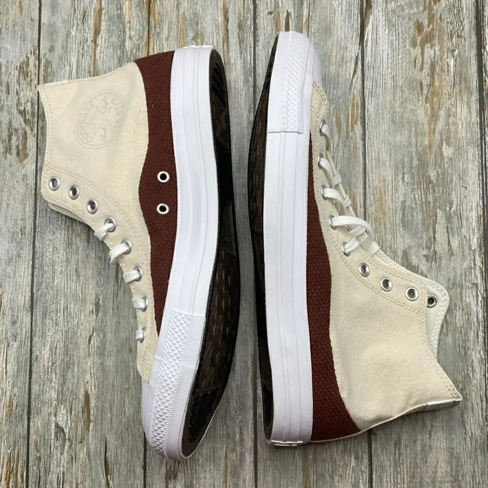 Converse Chuck Taylor All Star Craft Mix Retro Hightop Sneaker Shoes Size 10.5